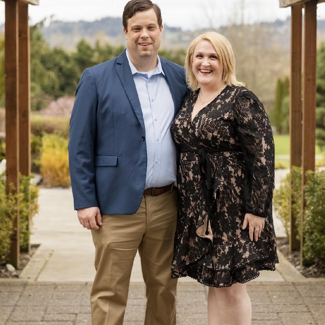 The first wedding we attended together--and the first time we said 'I love you' (April 2023)