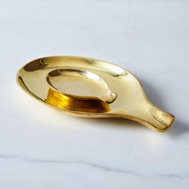 Brass Spoon Rest