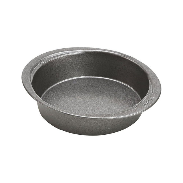 GoodCook Everyday Nonstick Steel Mini Round Cake Pan, 6", Gray