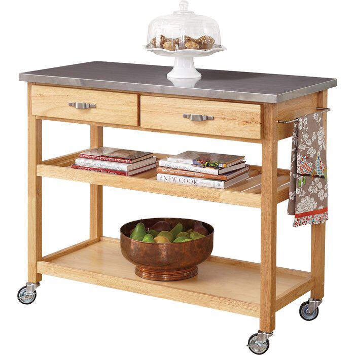 Alcott Hill Drumtullagh Kitchen Island