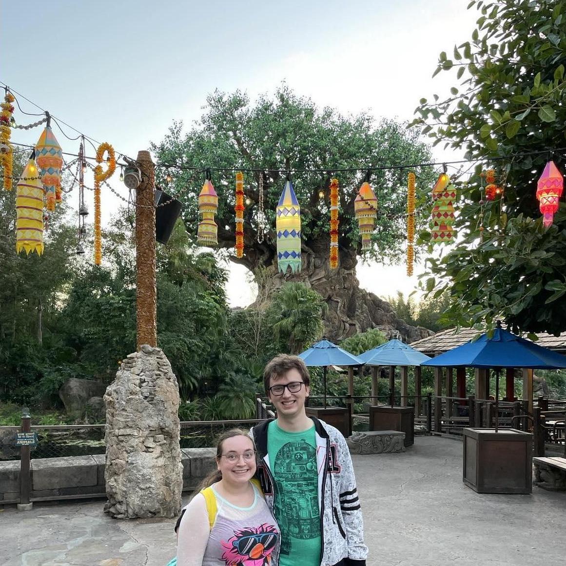 We found an ultra rare deserted area in Disney World.