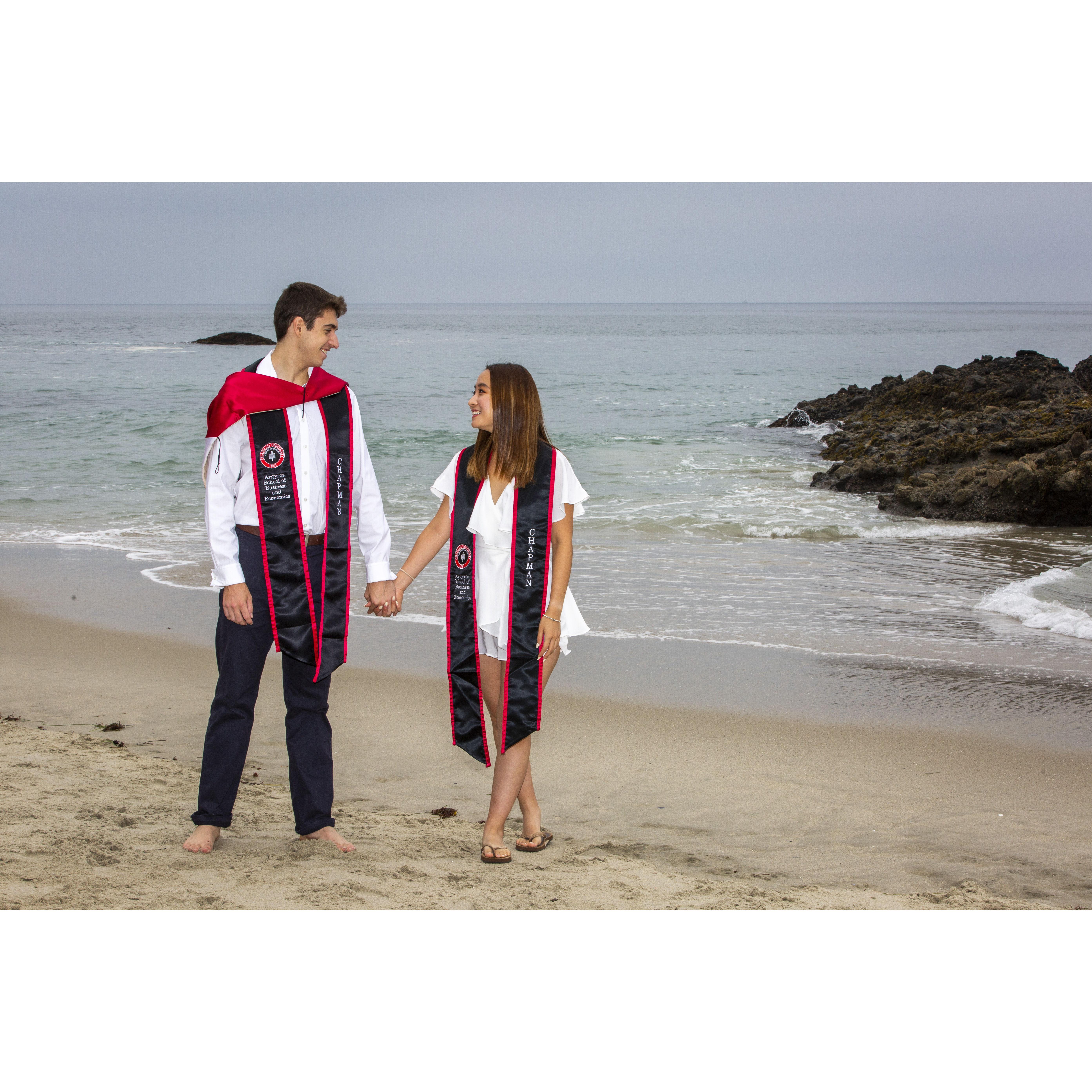 Our college graduation!