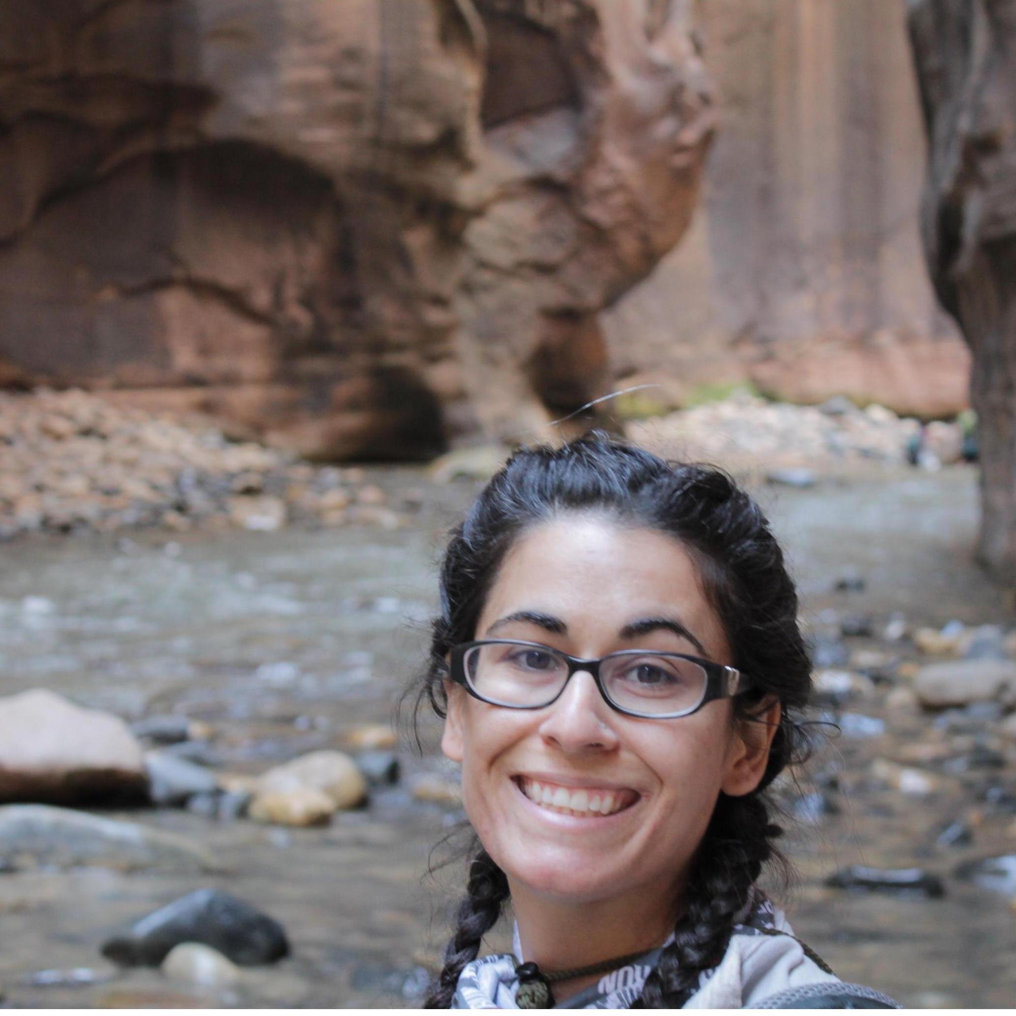 “The narrows” in Zion Nat’l Park