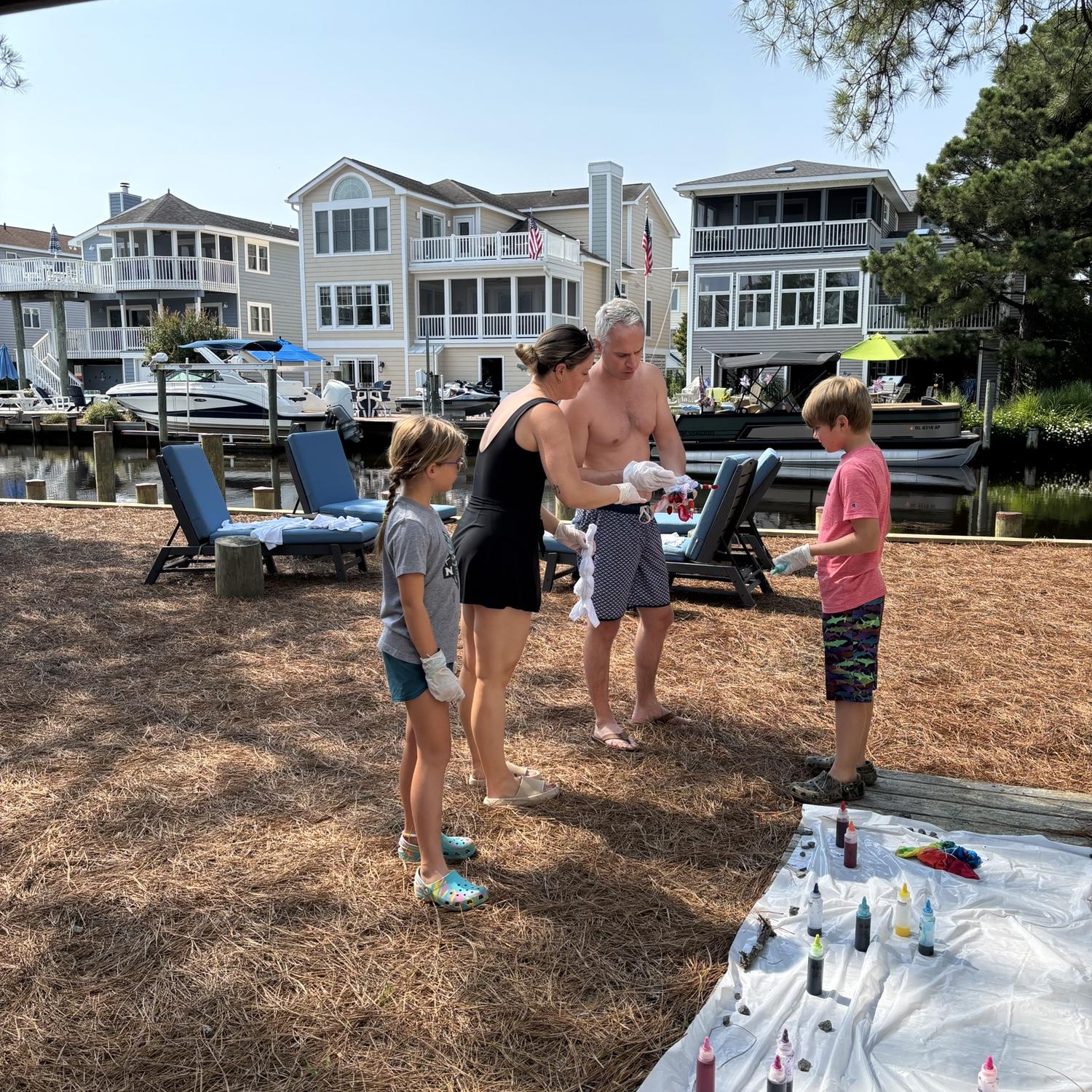 Tie Dye fun in Bethany Beach, DE