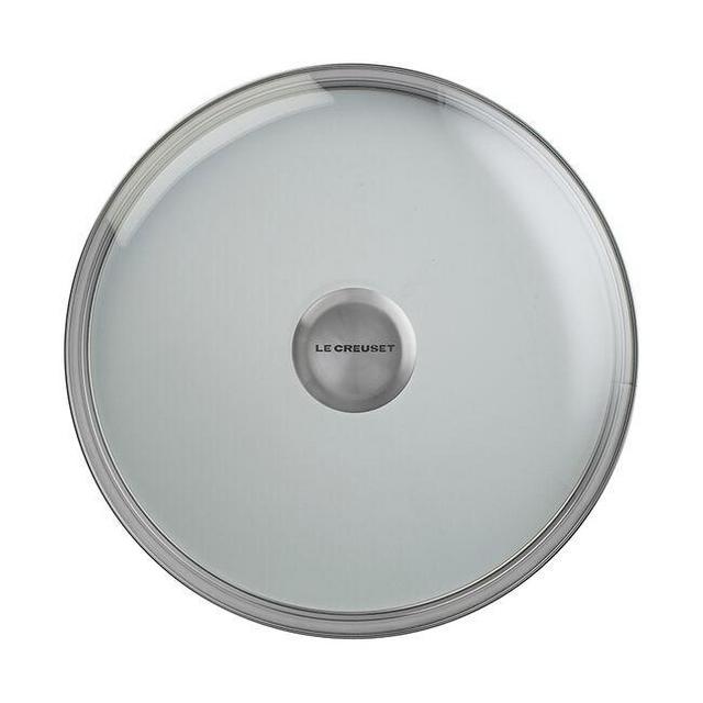 10" Glass Lid with Stainless Steel Knob