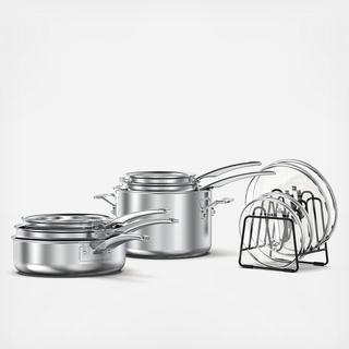 Smartnest Stainless Steel 11-Piece Cookware Set