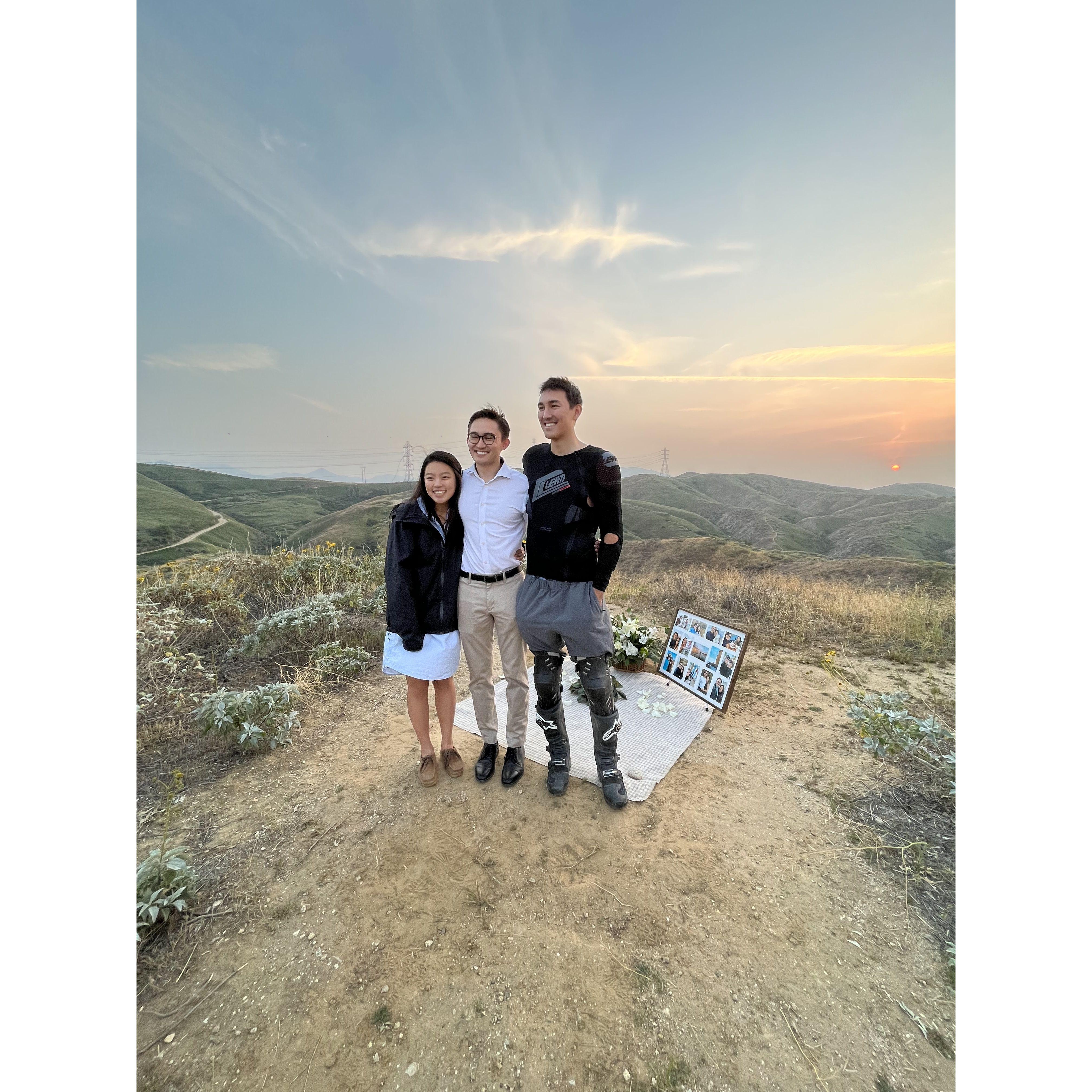 Proposal with Josh