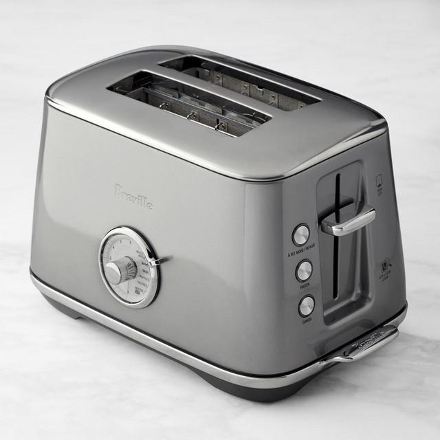 Breville Luxe Toaster, Smoked Hickory