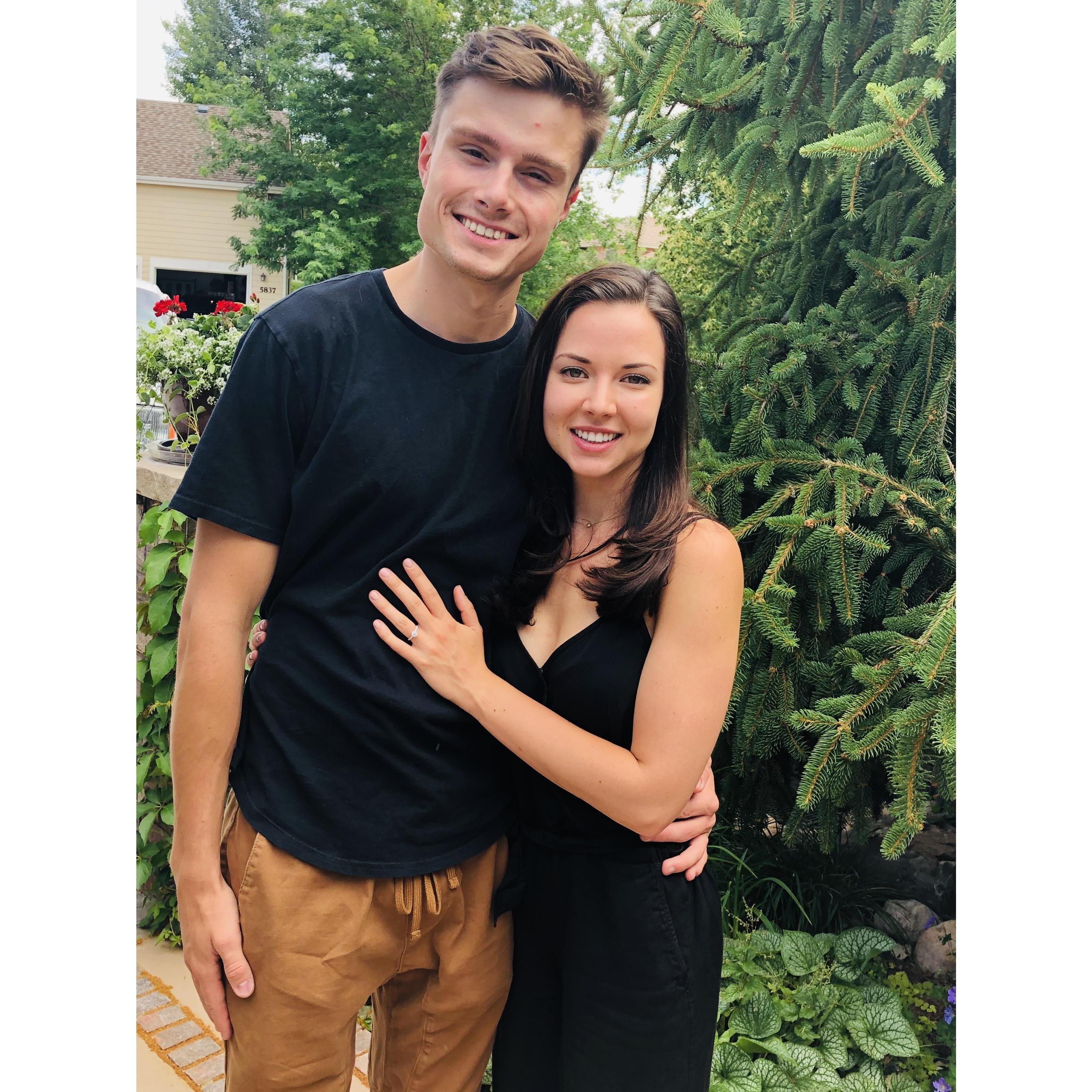 First day engaged