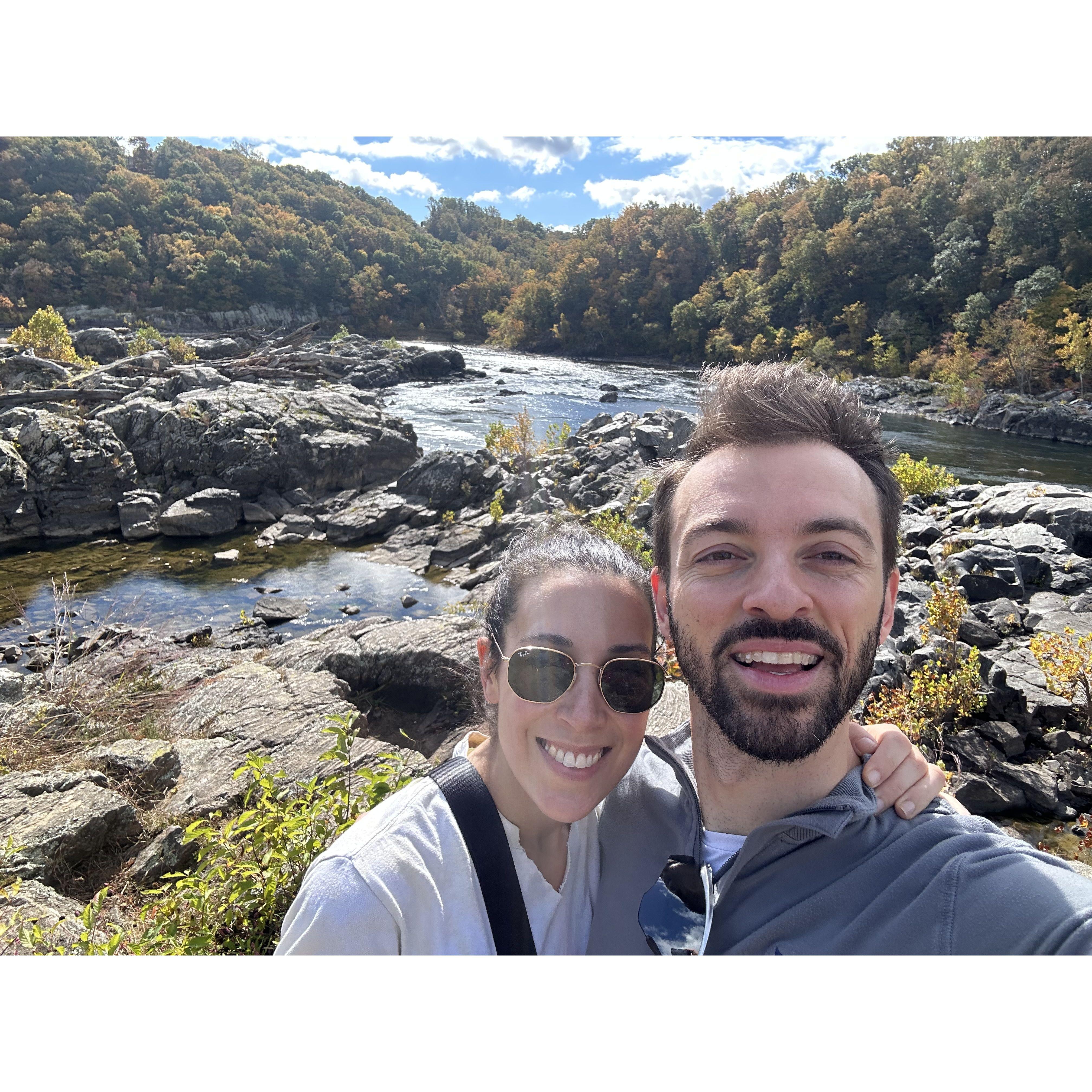 Our favorite place to hike - Billy Goat Trail