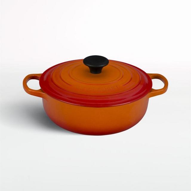 Le Creuset ® Signature 3.5-Qt. Flame Sauteuse Oven