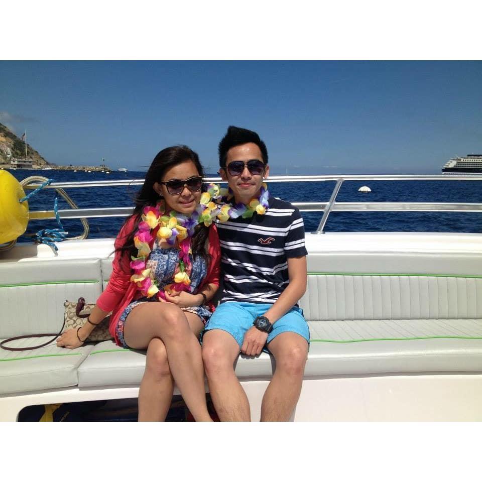 First Year Anniversary celebrated at Catalina Island 🧡