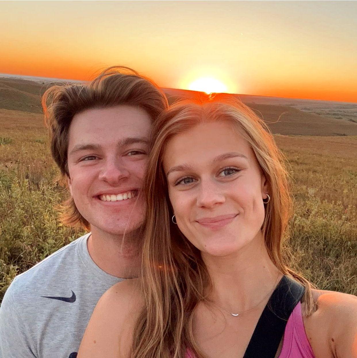 Austin's next visit to MHK! We love the Konza sunsets!