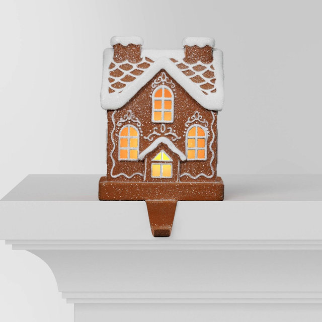 Christmas Gingerbread House Stocking Holder - Wondershop™