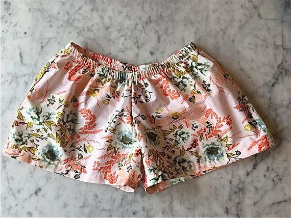 Bridesmaid Boxer Shorts. Womens Pajamas.  Boxer Shorts.  Womens Pajama Pants.  Bridesmaid Pajama Sets. Pajama Set. Bridal Set.