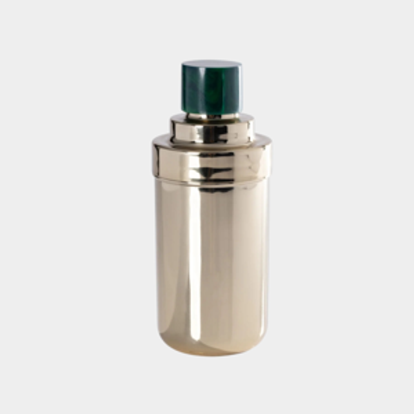 Spiga Cocktail Shaker - Gold & Green