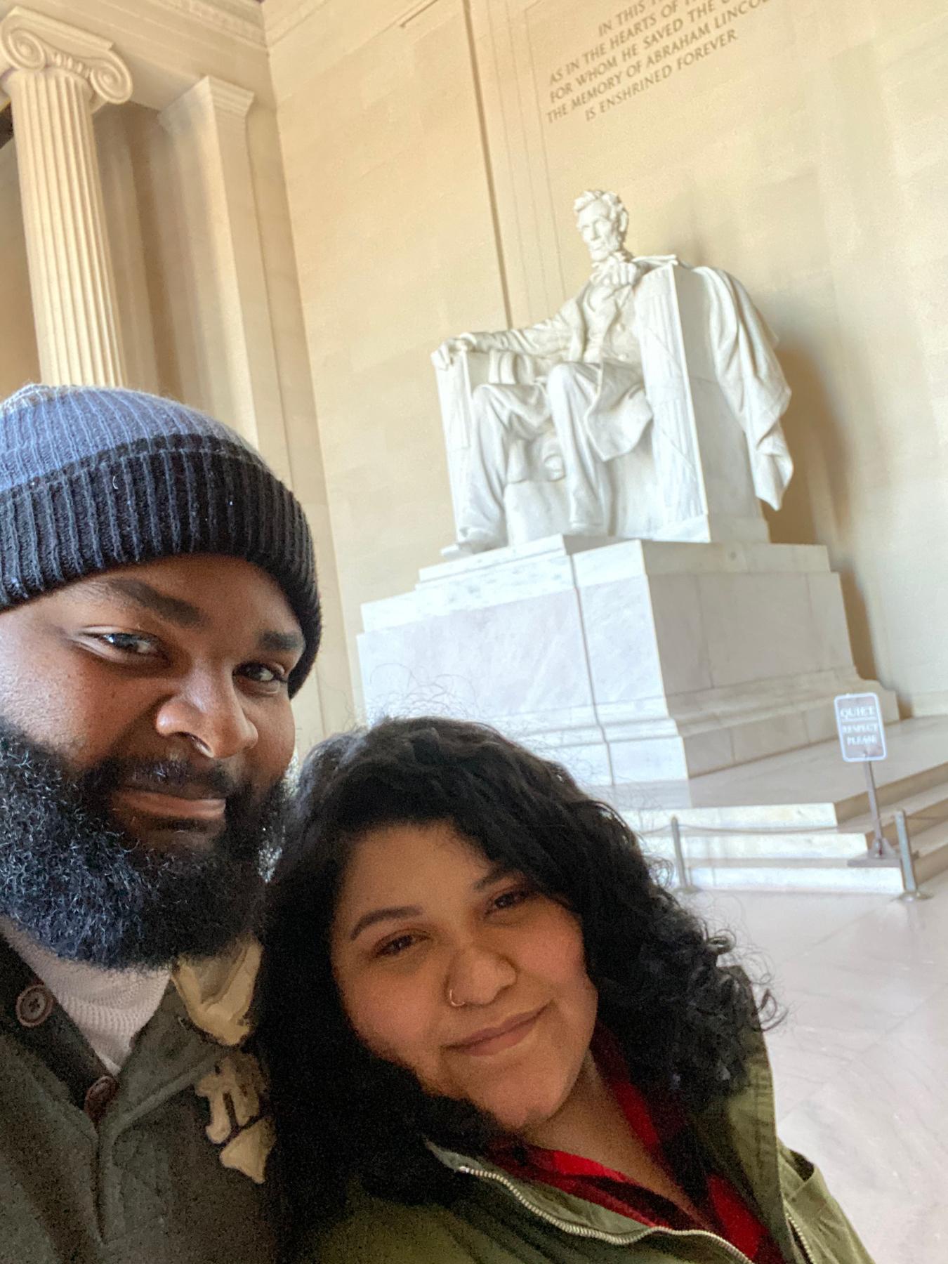 This is from our trip to Washington DC!