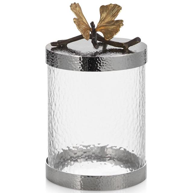 Michael Aram Butterfly Ginkgo Small Kitchen Canister