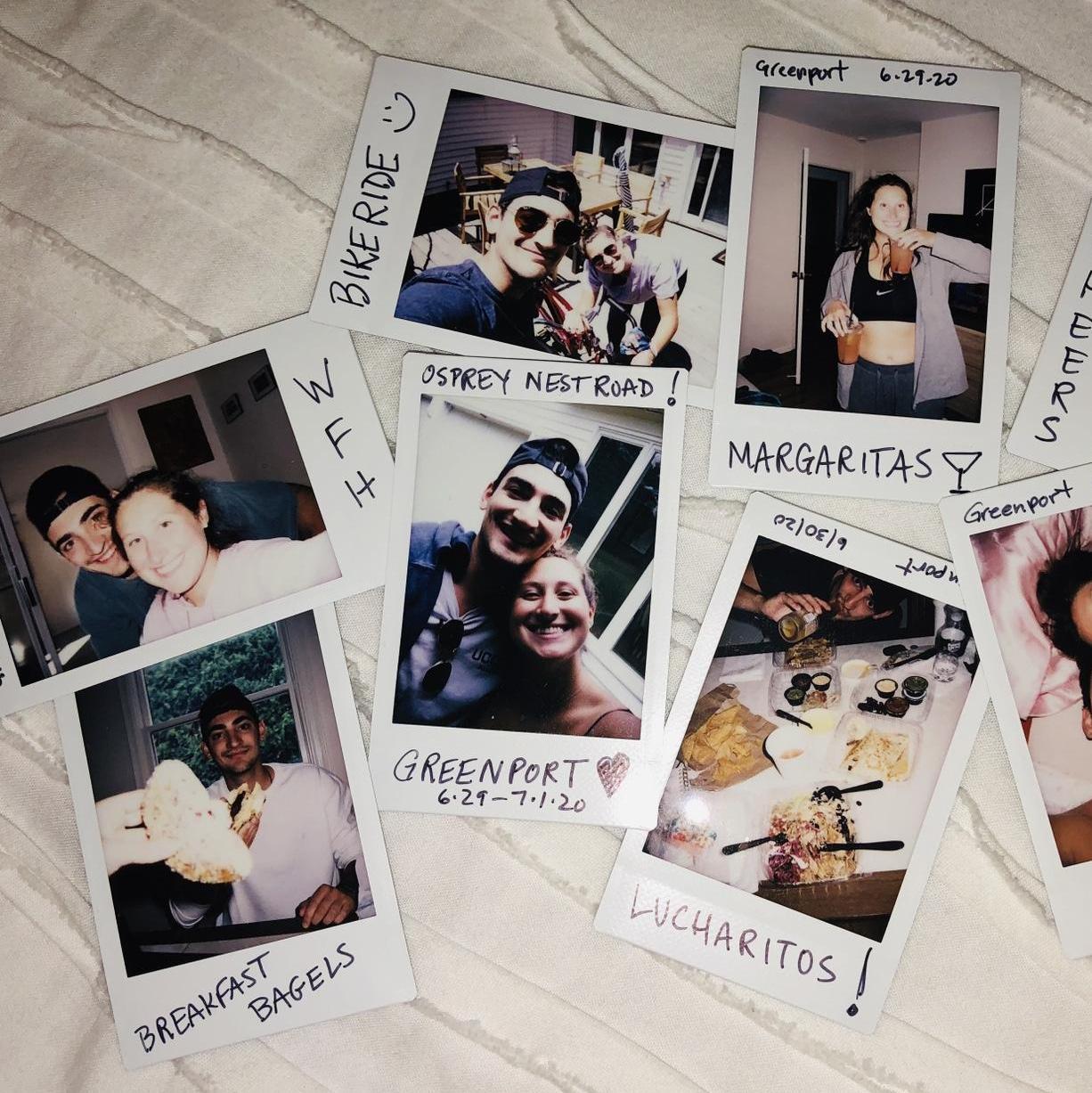 April 2020 • escaped to Greenport during Covid to celebrate 1 year together!