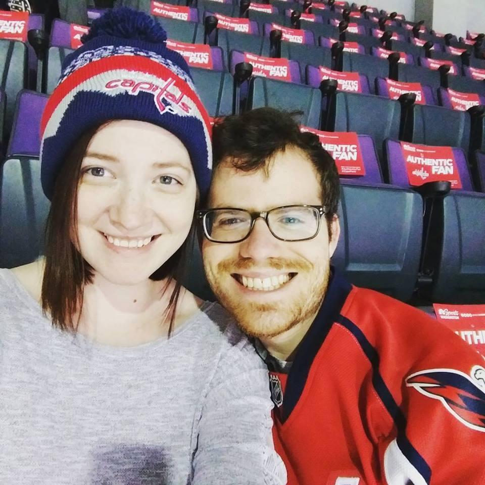 Our first Caps game together