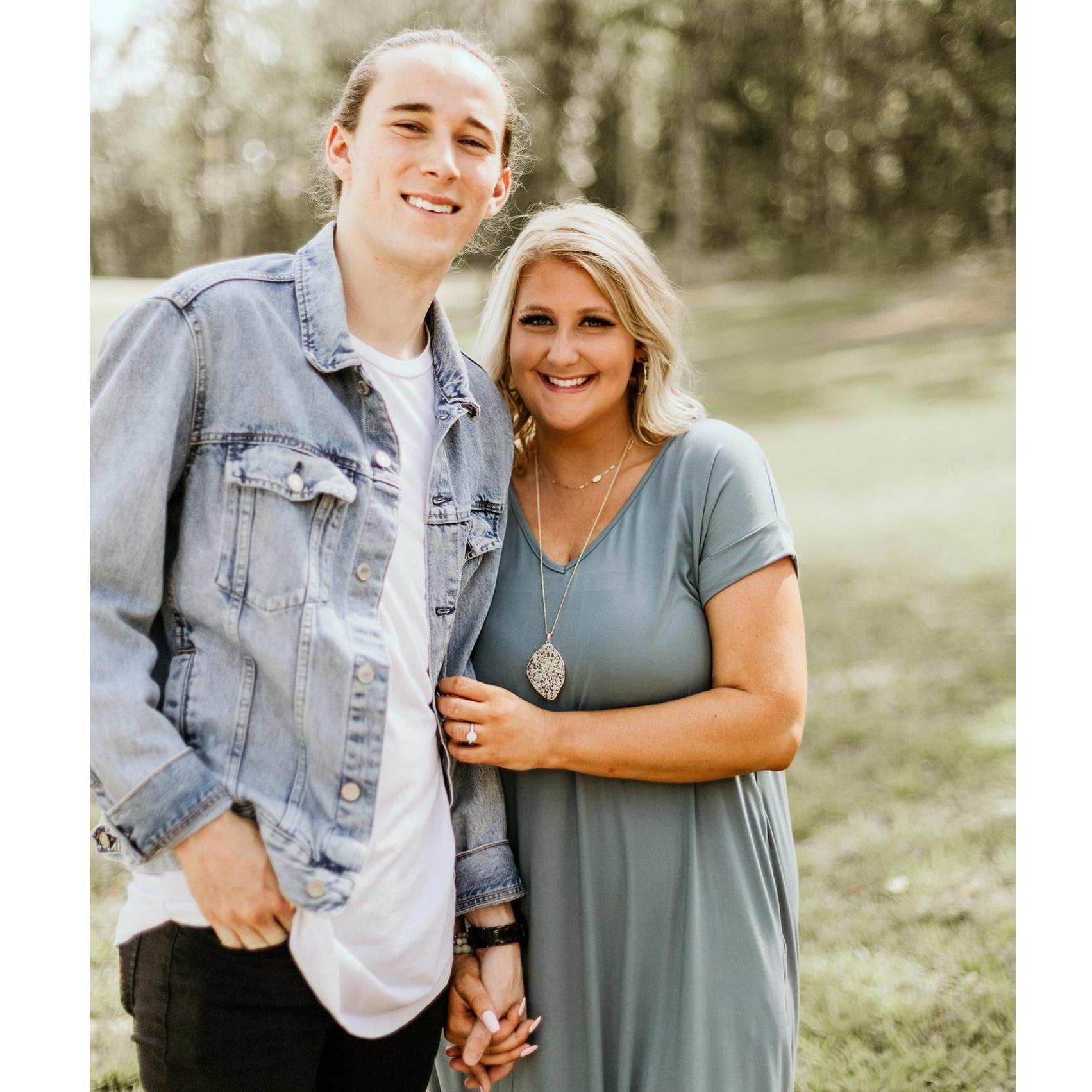 Engagement picture session