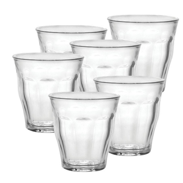 Duralex Picardie Tumblers, 8 3/8 oz., Set Of 6