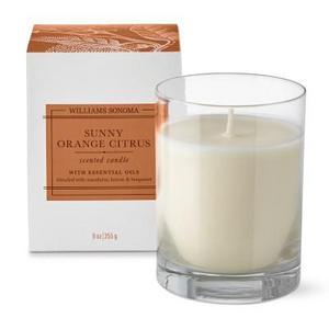 Williams Sonoma Sunny Orange Citrus Candle