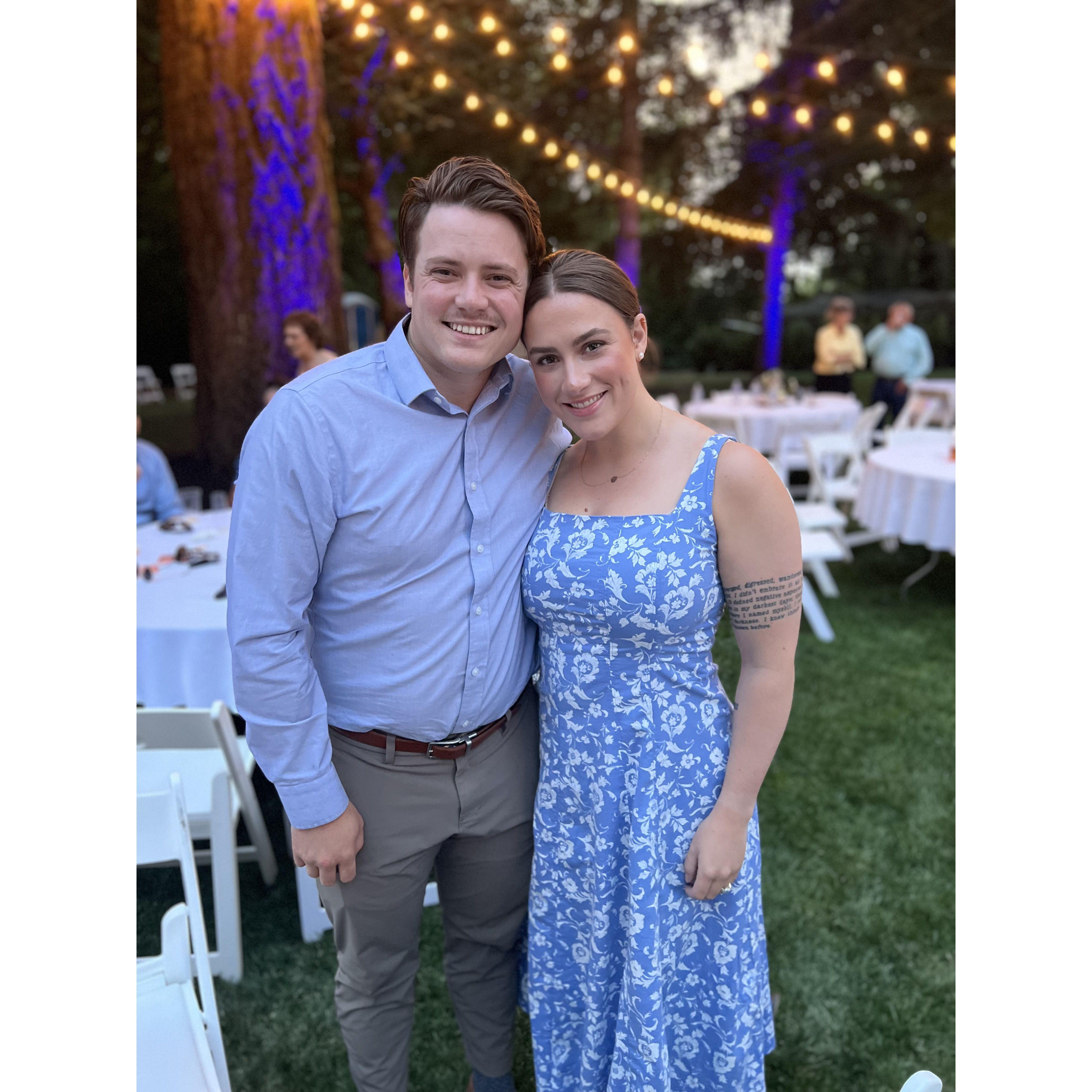 Celebrating Trent & Kelly!