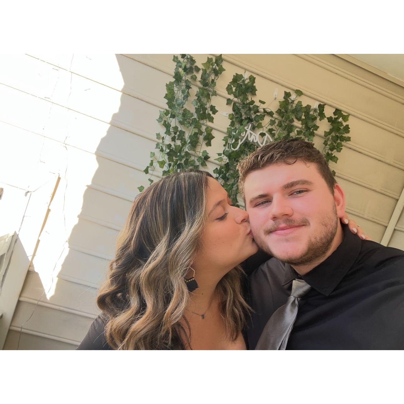 Our 2 year anniversary!