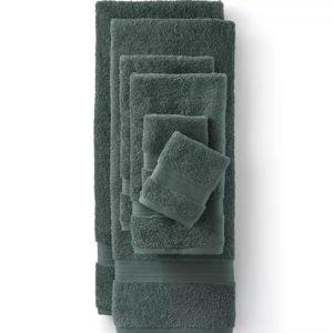 Premium Supima Cotton 6-Piece Bath Towel Set (Forest Green)