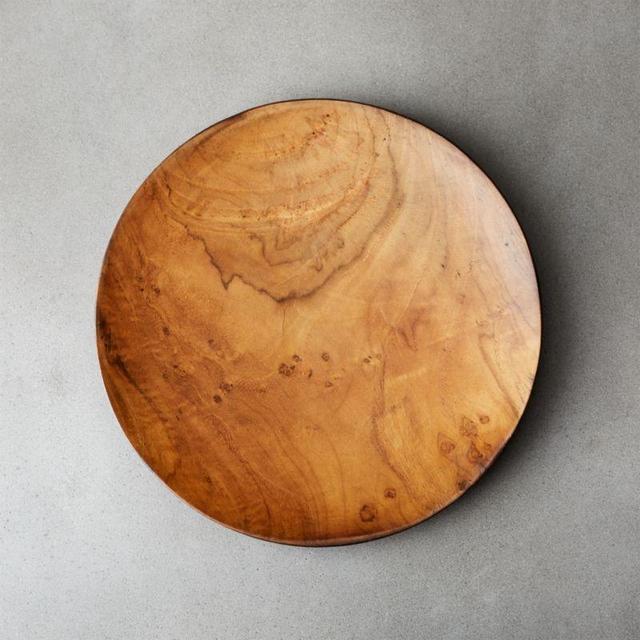 Pacific Teak Wood Appetizer Plate
