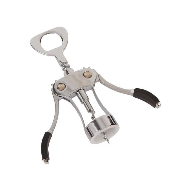 RSVP International Winged Gear Driven Wine Opener 7x3x1.5"