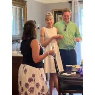 Paige's toast to the Bride and Groom