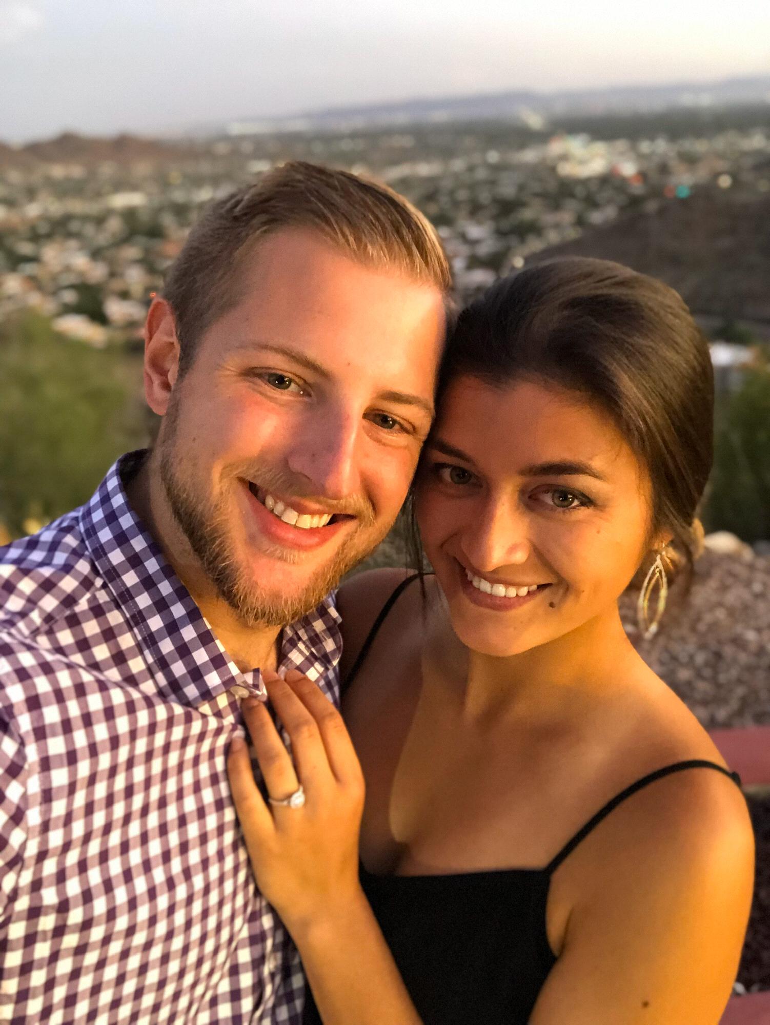 HAPPY 4 YEAR ANNIVERSARY in Phoenix, AZ as an engaged couple!!!