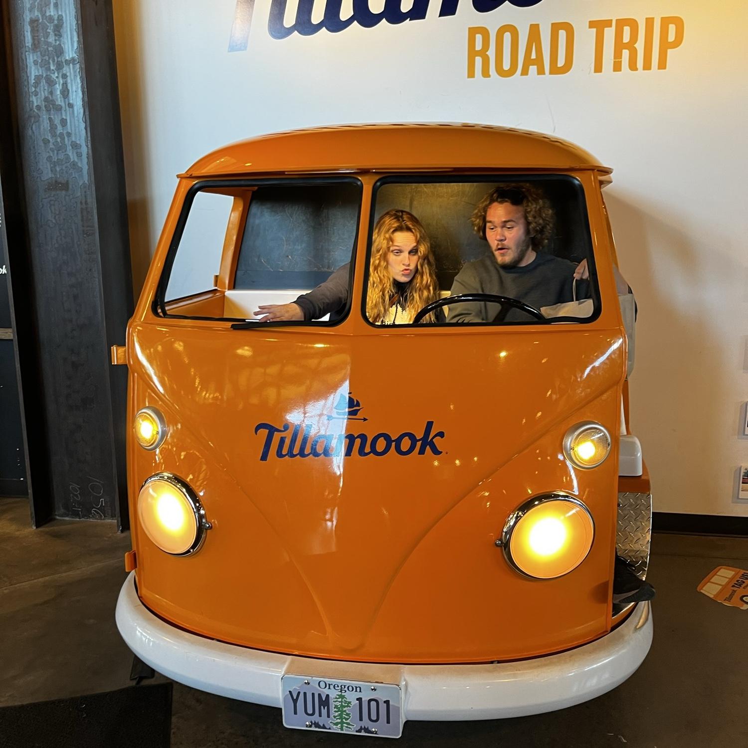 An Oregon coast trip with friends! We were at the Tillamook factory in Tillamook, Oregon.