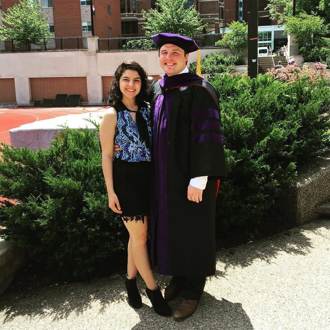 When Nicholas graduated from Law School, 2018