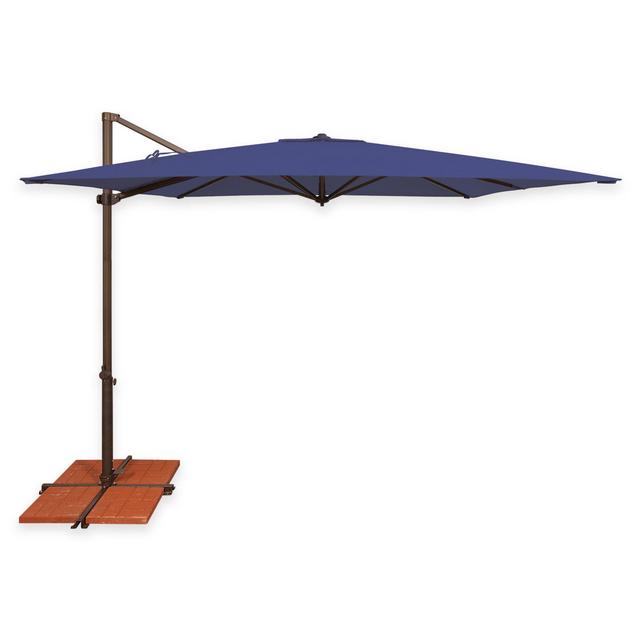 SimplyShade® Skye 8-Foot 6-Inch Square Cantilever Aluminum Umbrella in Sky Blue
