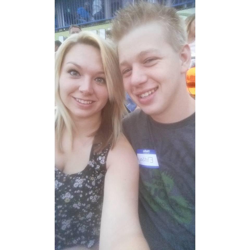 Wingnuts baseball game, Spring 2015