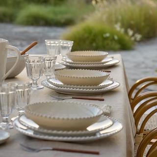 Pearl Rim Soup Bowl, Set of 2