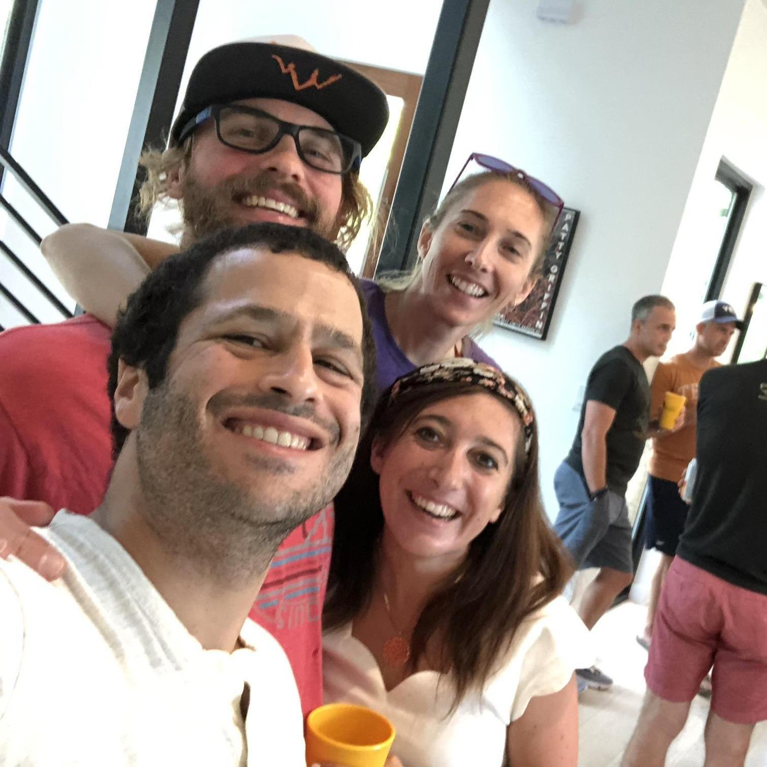 Hosting the first of many Labor Day parties in 2019.