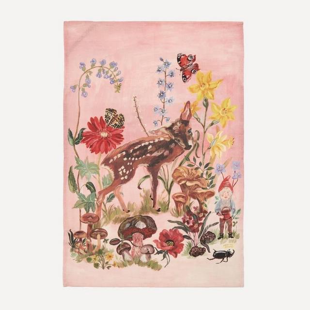 Bambi Linen Tea Towel