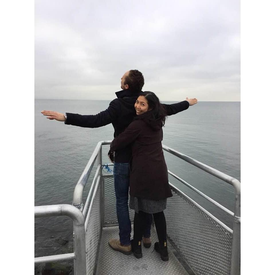 Our own Titanic moment...on route to Victoria!