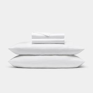 Bamboo Sheet Set, King, Color: White
