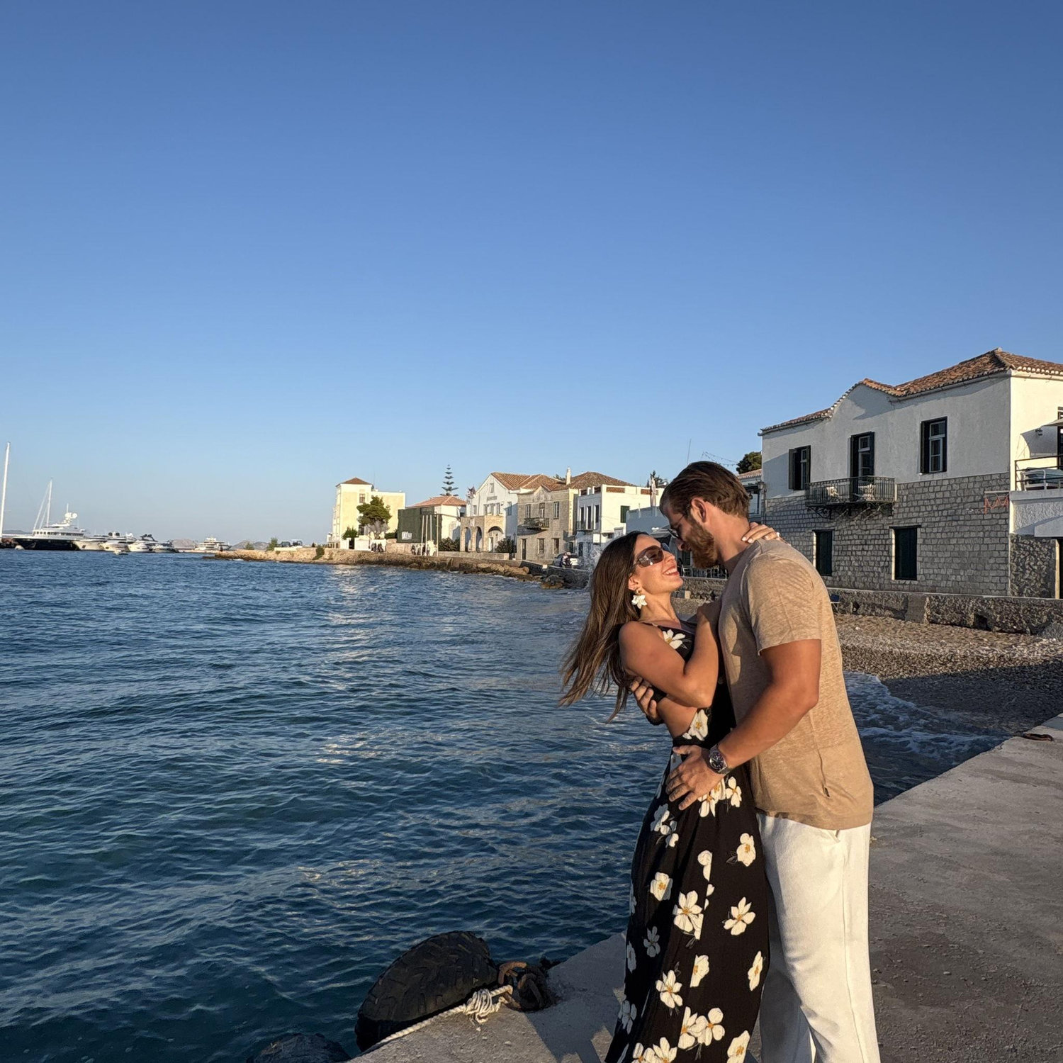 Having fun last summer in Spetses Island. We laugh so much with these photos!