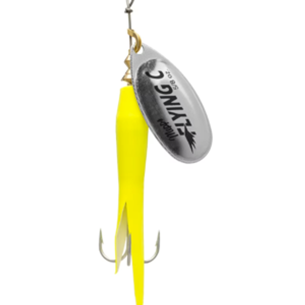Mepps Flying C Spinners 7/8 Chartreuse