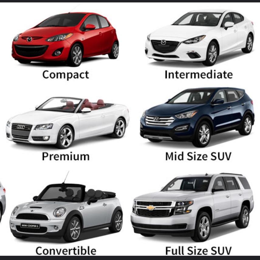 Rental car for honeymoon