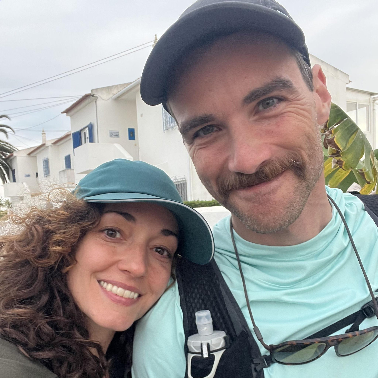In Portugal where we got engaged, May 2025