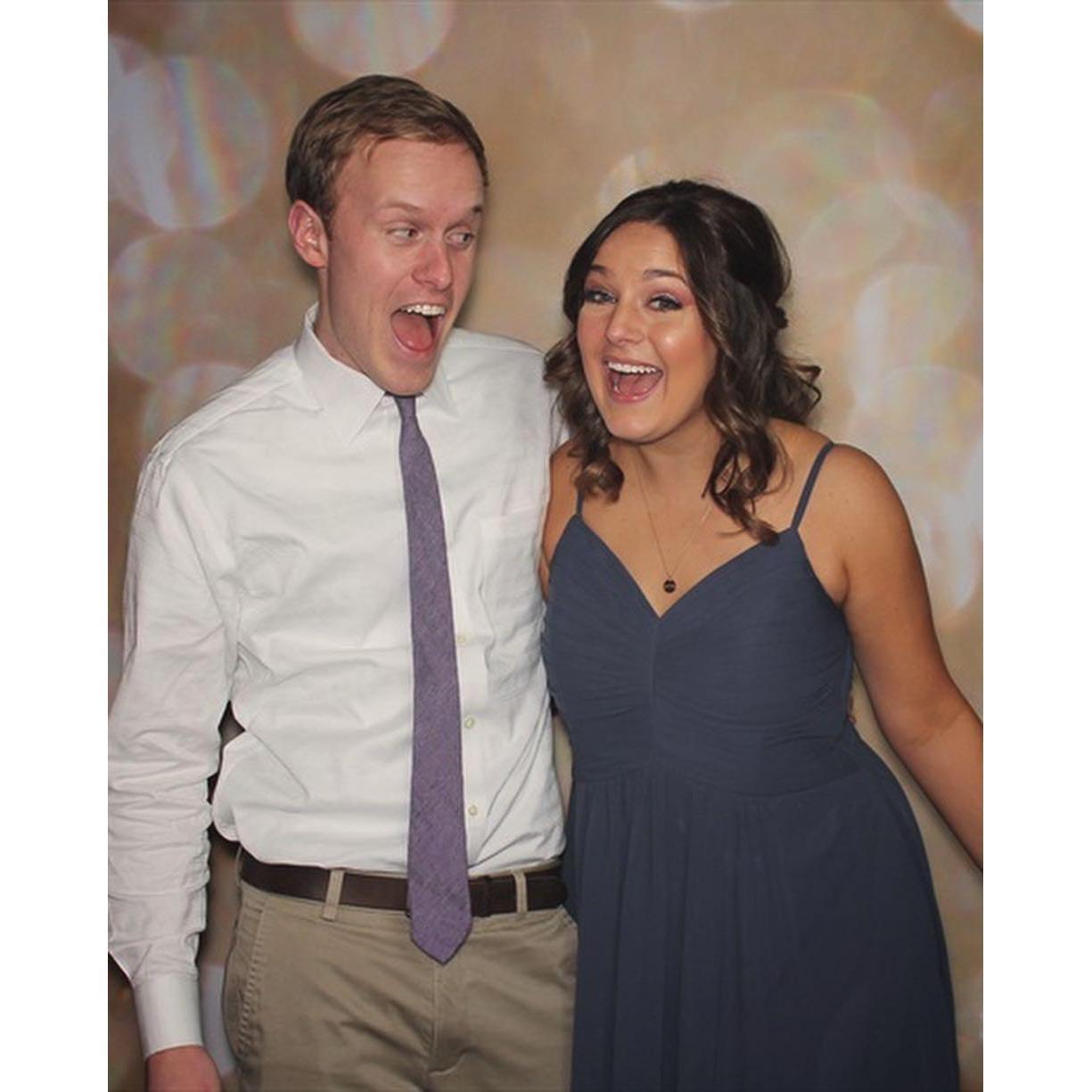 At Katelyn and Tyler's wedding