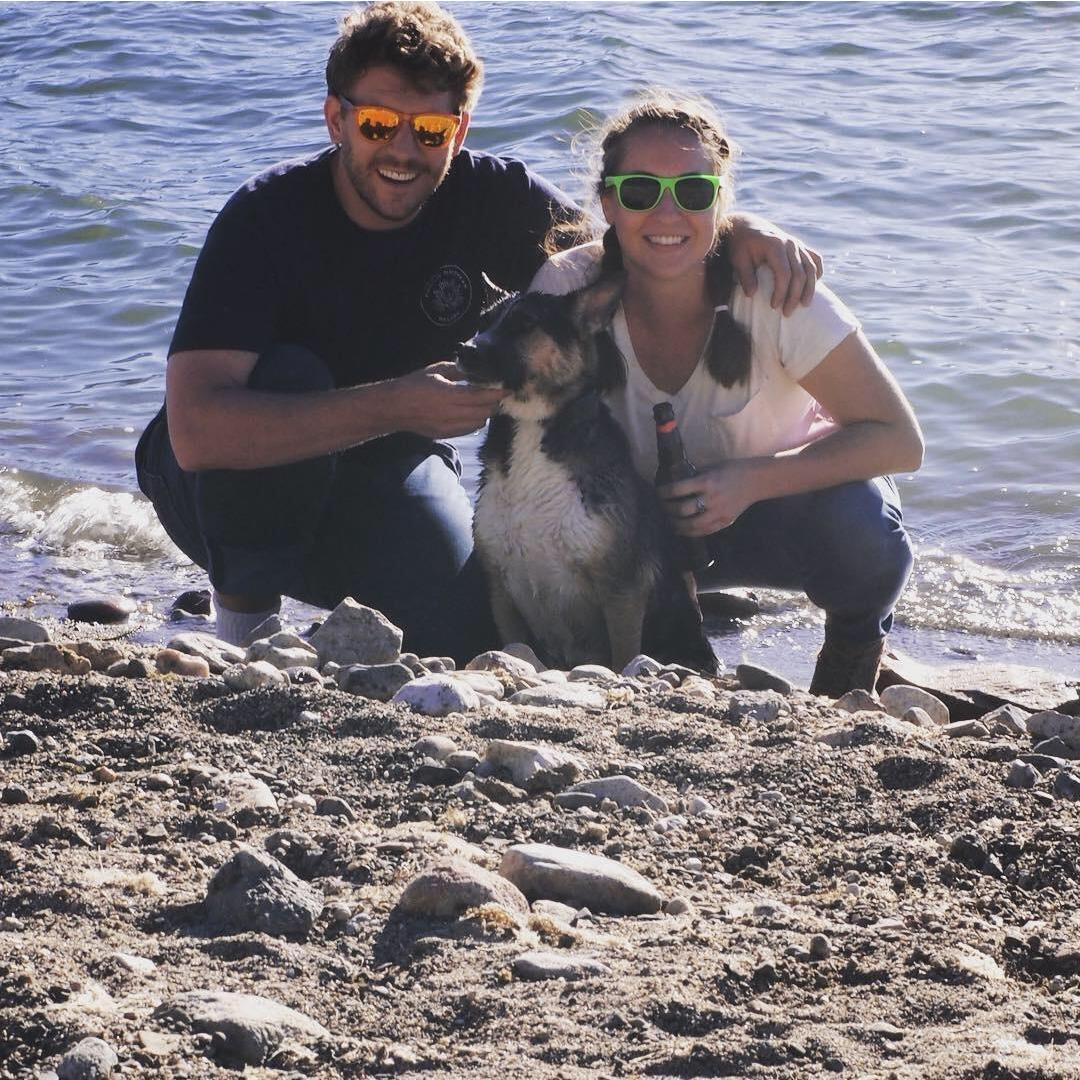 Lake Dillion, CO (2018). Blissfully unaware (and unprepared) the temp would drop to 17F that night.