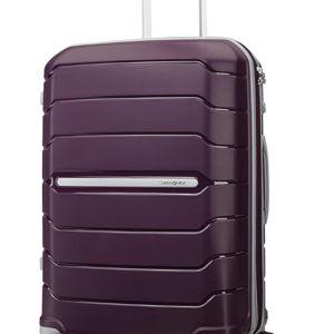 Samsonite Freeform Medium Luggage with Dual 360° Spinner Wheels - Checked Suitcase - TSA Lock, Airline-Approved - Lightweight Durable Polypropylene Expandable Hardshell - Amethyst Purple